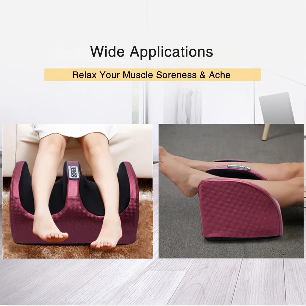 Electric Foot Massager Shiatsu Heating Therapy