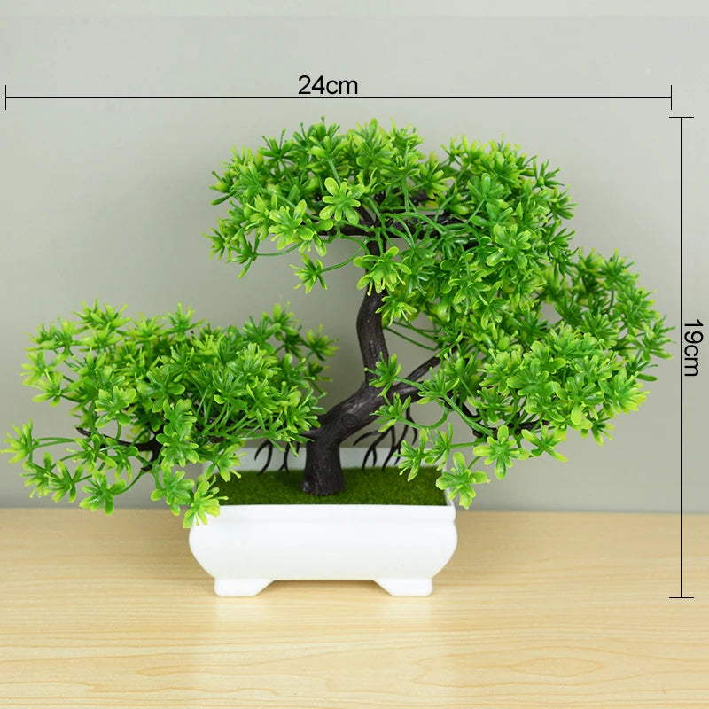 Bonsai Small Tree Pot Fake Plant