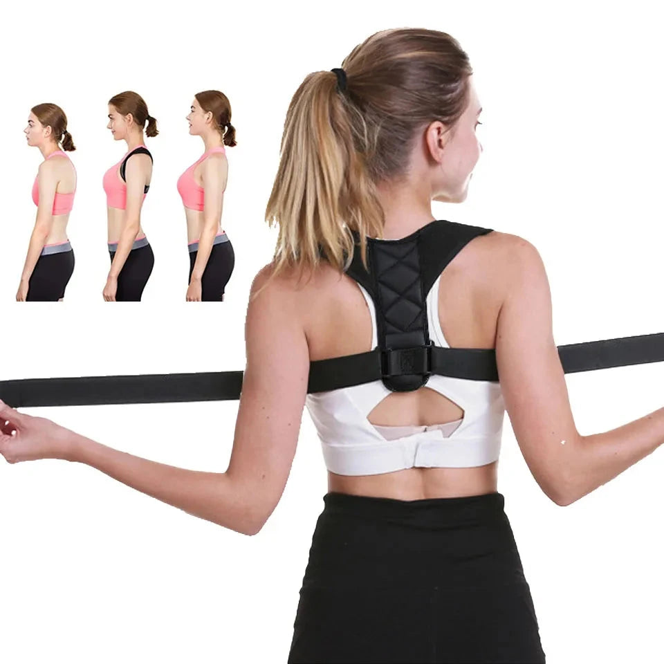 Adjustable Back Brace Support Spine