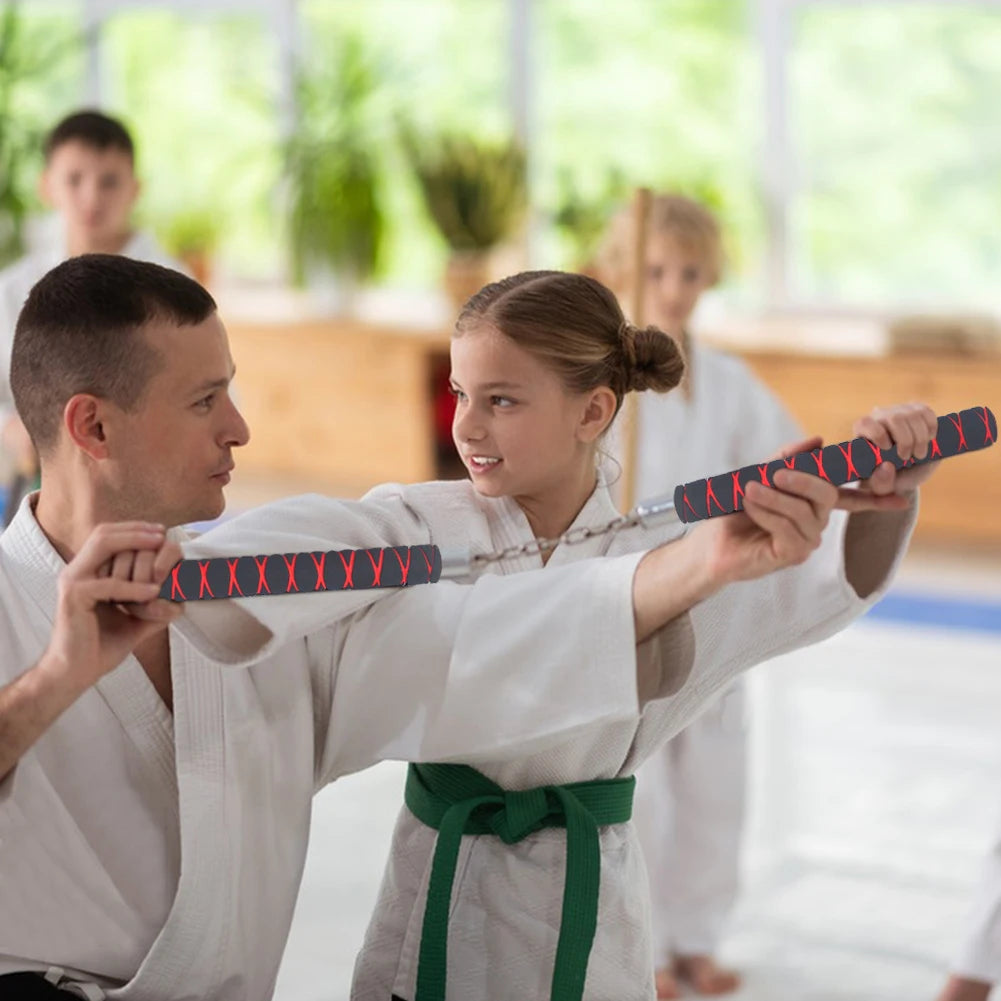 Comfortable Grip Training Nunchucks