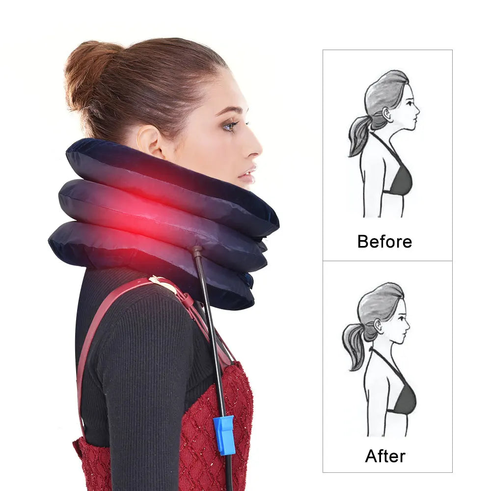 Inflatable Air Neck Traction Device