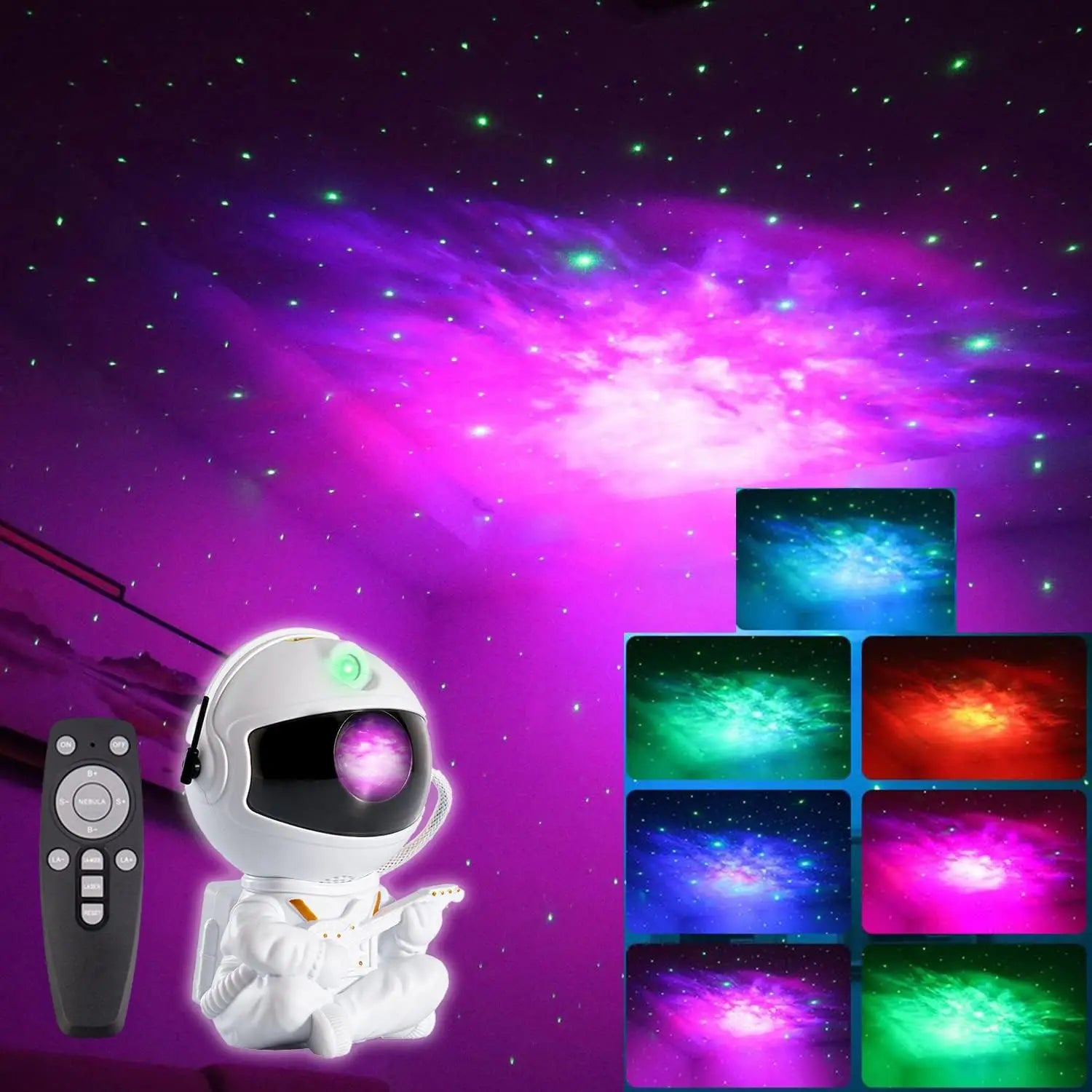 Astronaut Projector Night Light Nebula Galaxy Star Ceiling