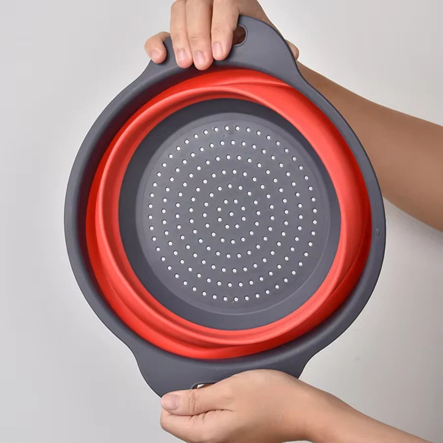 Kitchen Fruit Vegetable Washing Basket Strainer