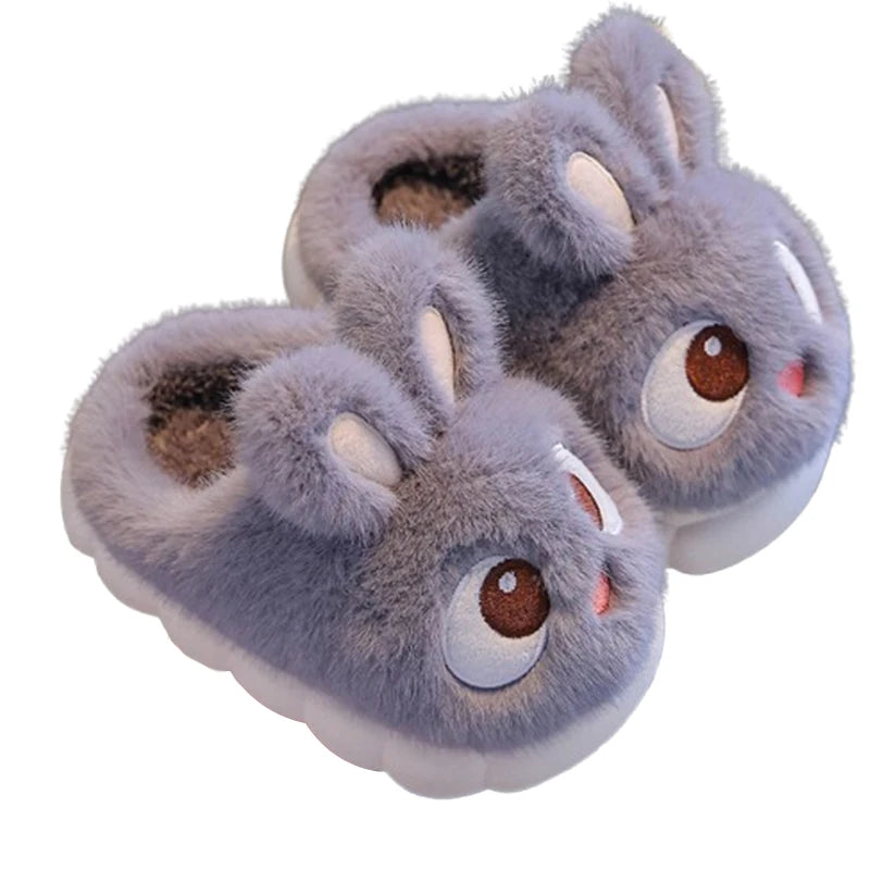 Kids Bunny Winter Slippers