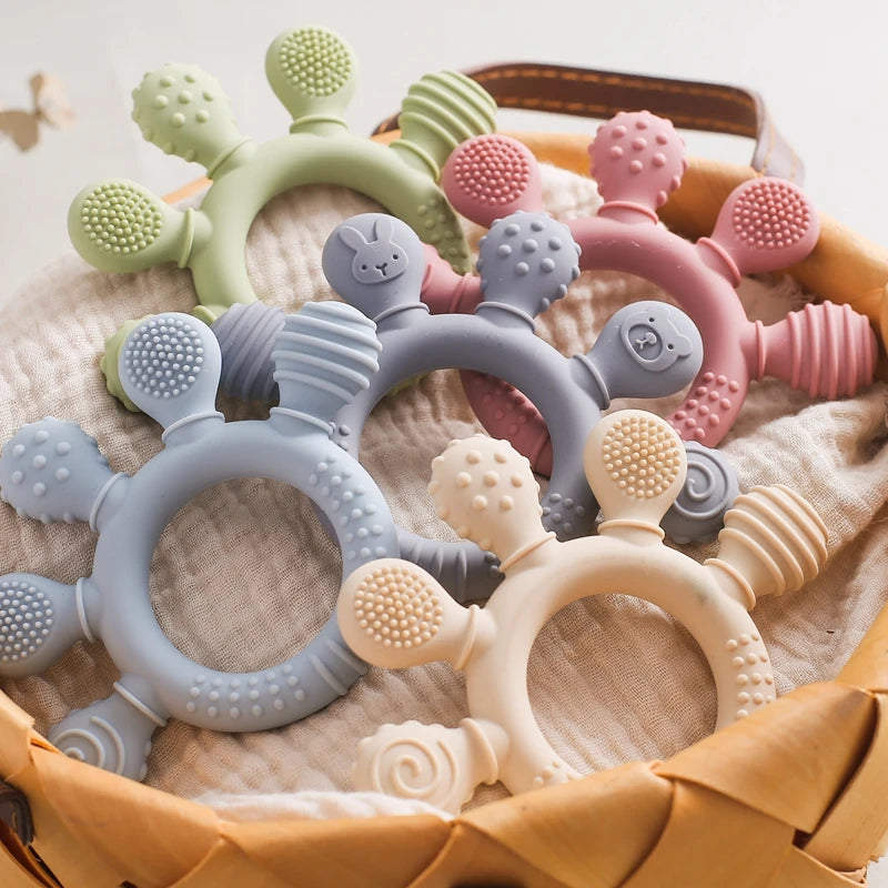 Food Grade Silicone Baby Teether