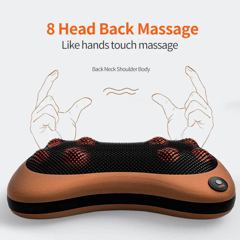 Electric Multifunctional Shiatsu Massage Pillow