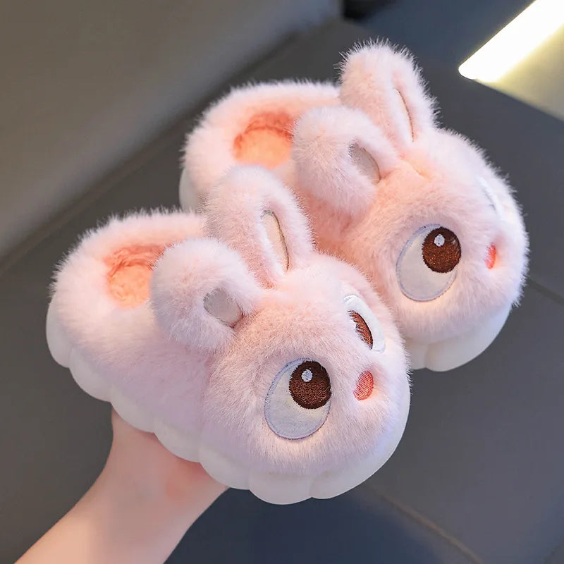 Kids Bunny Winter Slippers