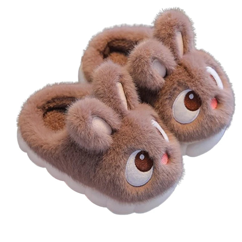 Kids Bunny Winter Slippers