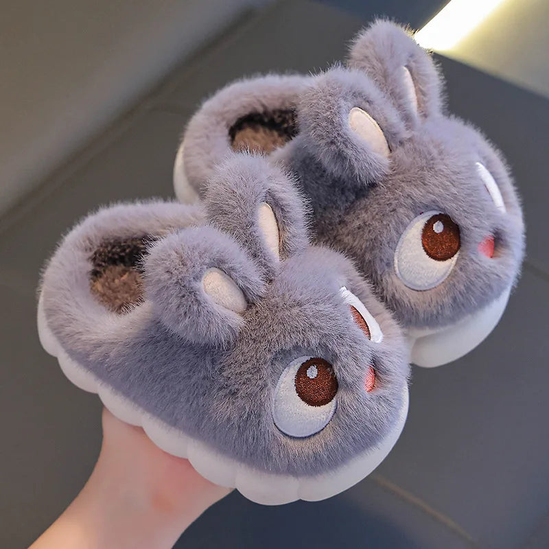 Kids Bunny Winter Slippers