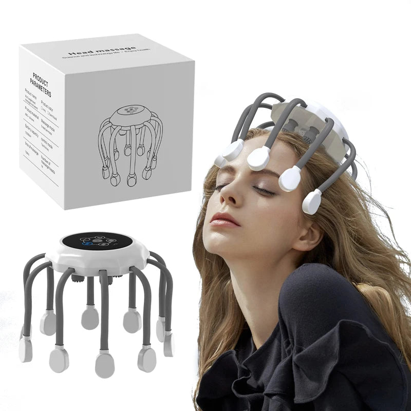 Electric Octopus Head Massager