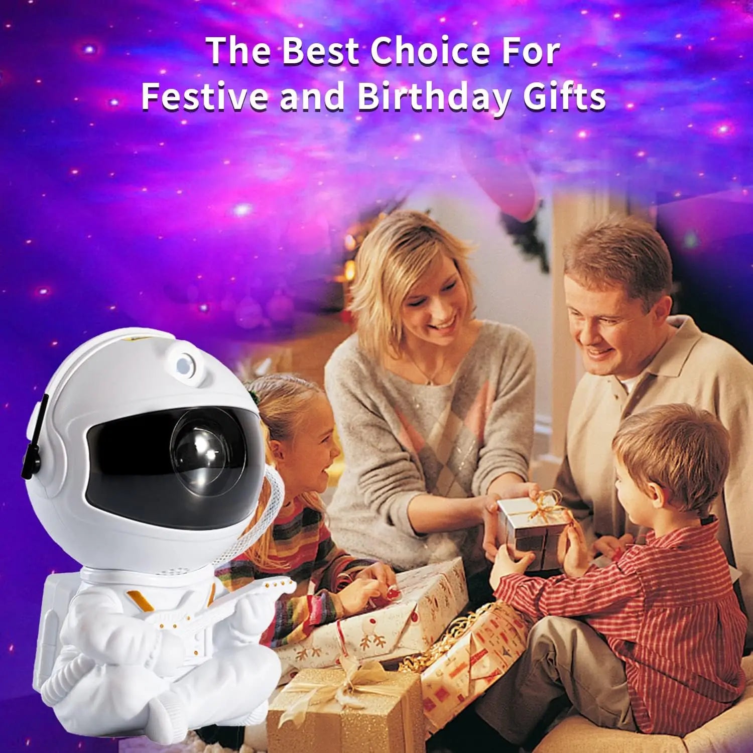 Astronaut Projector Night Light Nebula Galaxy Star Ceiling