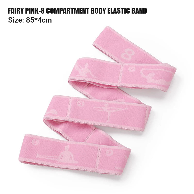 Multi-Section Elastic Yoga Resistance Bands