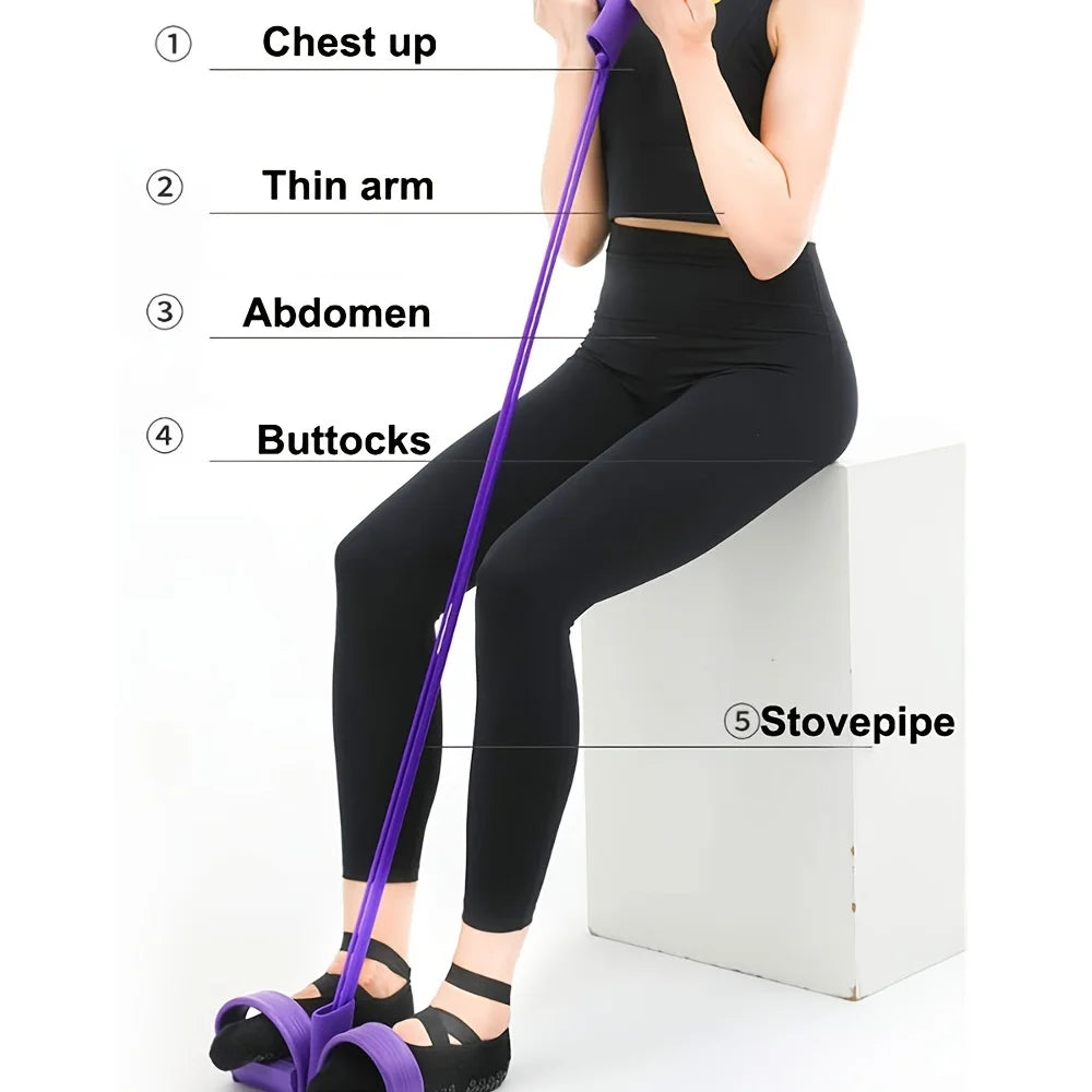 Pedal Pulling Sit-up Assistant Fitness Equipment