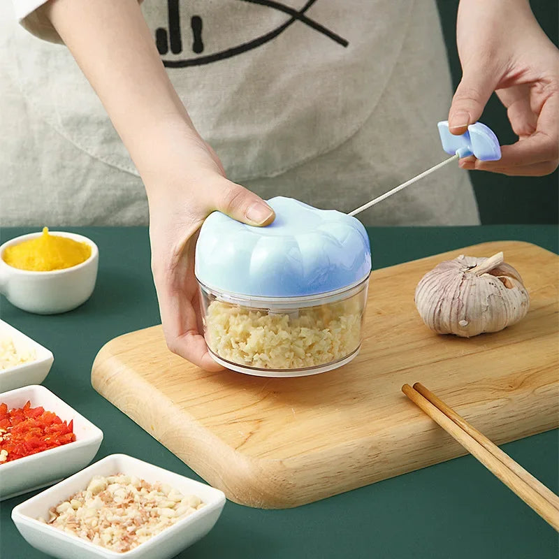 Portable Vegetable and Food Cutter Manual Garlic Puller