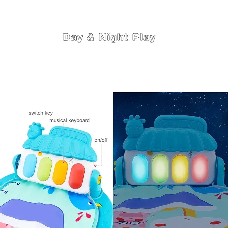 Baby Activity Gym with Piano Keyboard