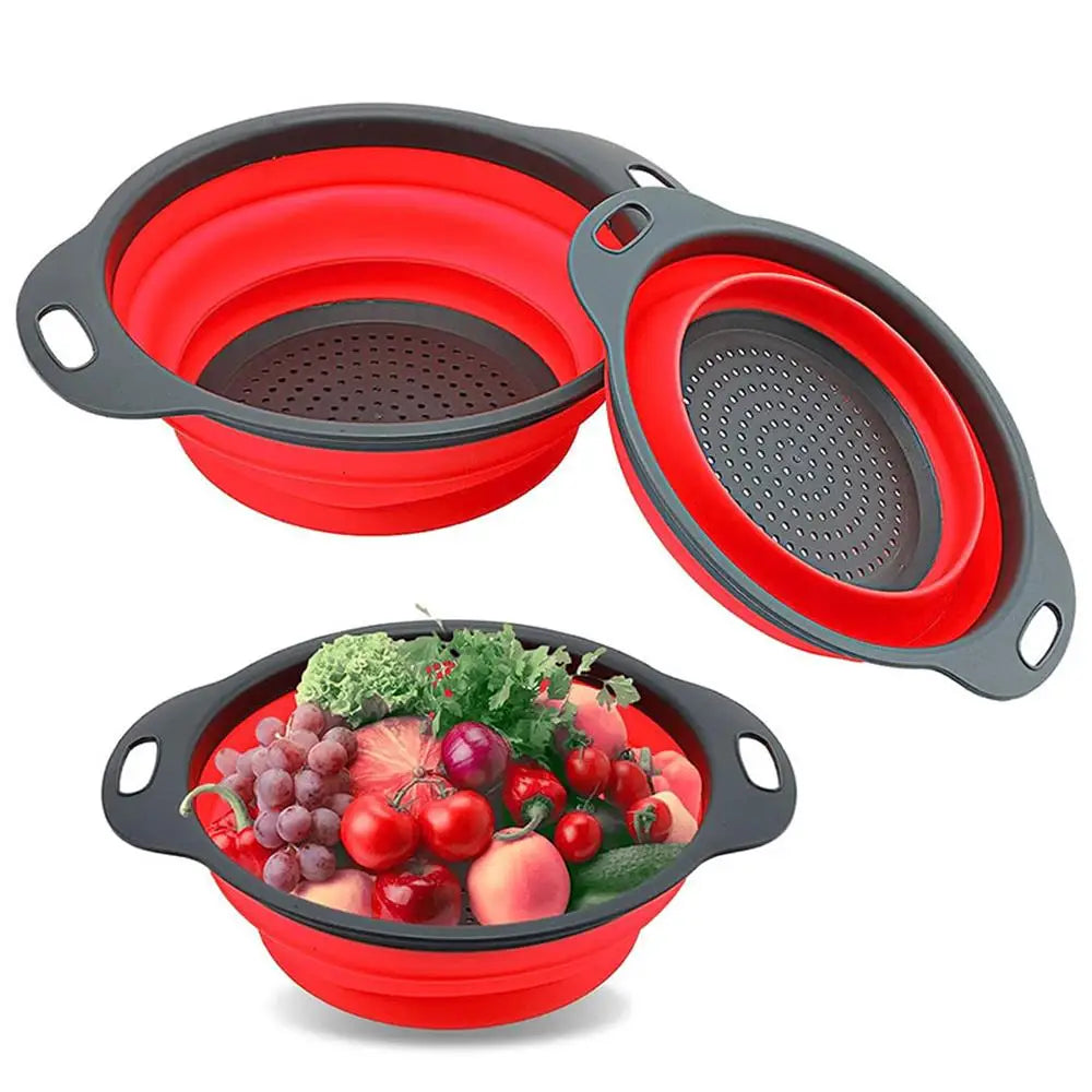 Kitchen Fruit Vegetable Washing Basket Strainer