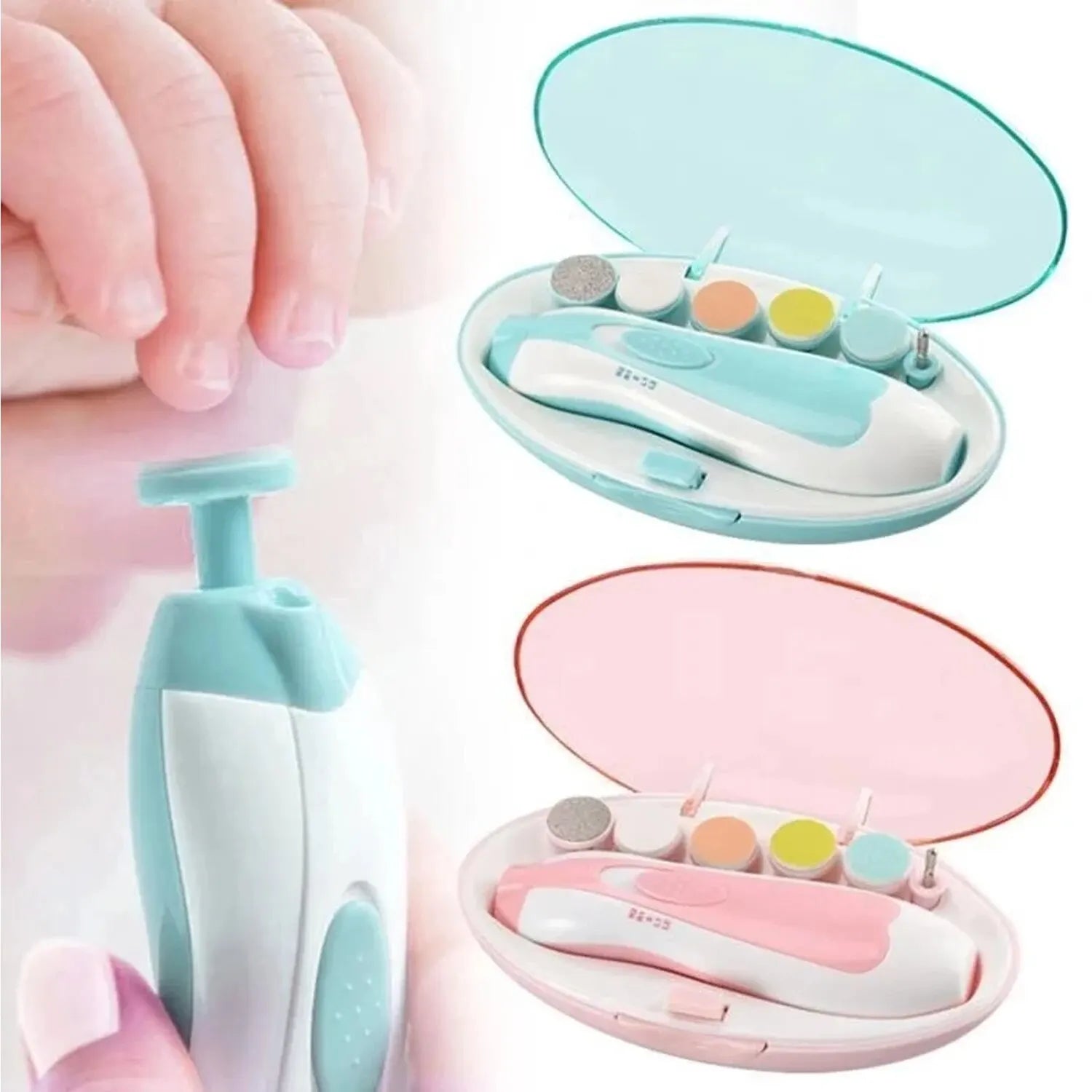 Electric Baby Nail Trimmer &amp; Sharpener