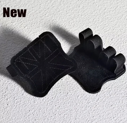 Leather Weight Lifting Training Gloves