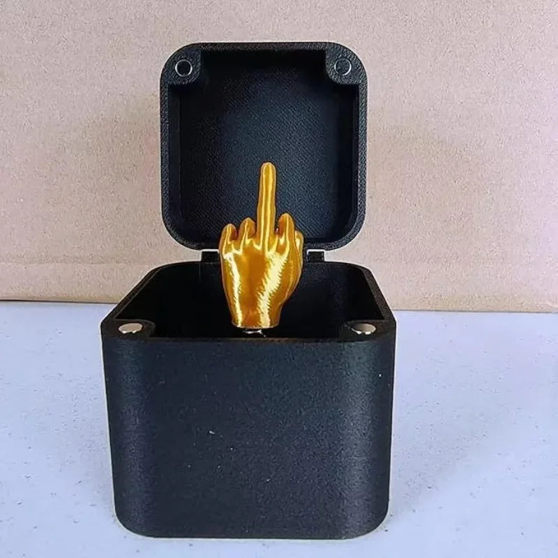 Christmas Middle Finger Prank Gift Box