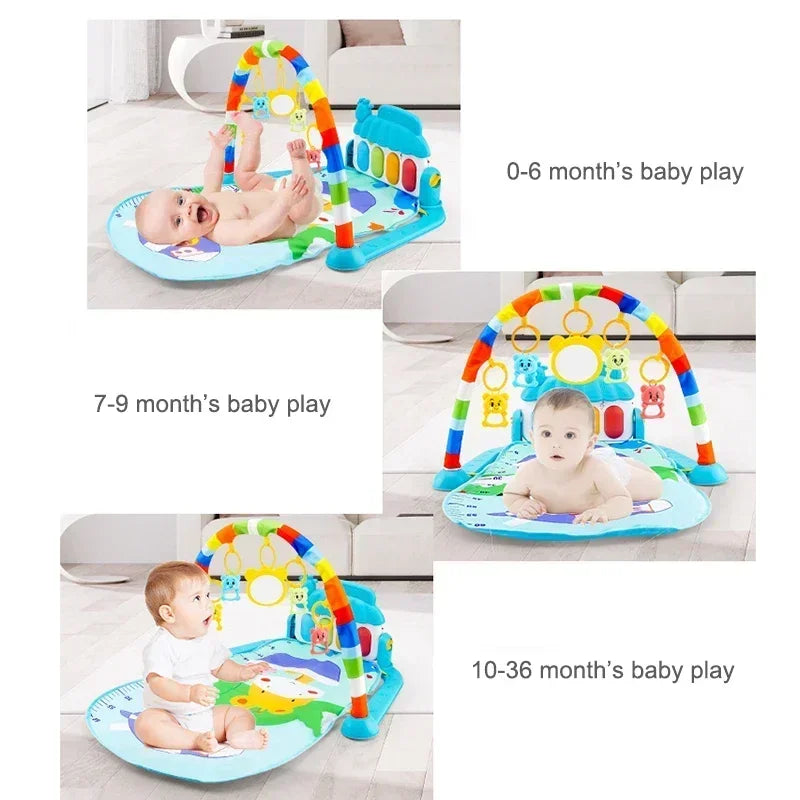 Baby Activity Gym with Piano Keyboard