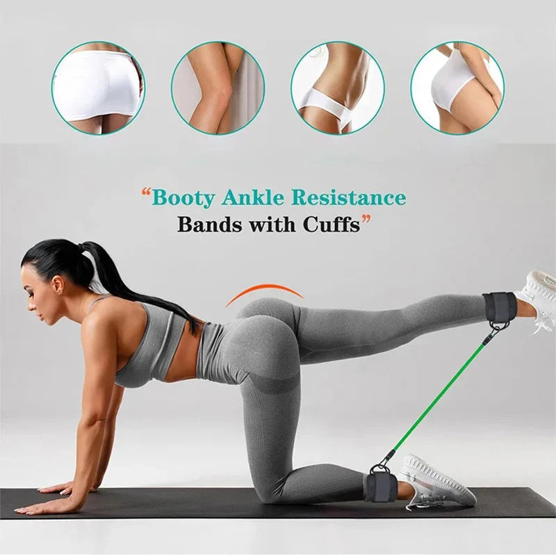 Fitness Workout Resistance Band Set