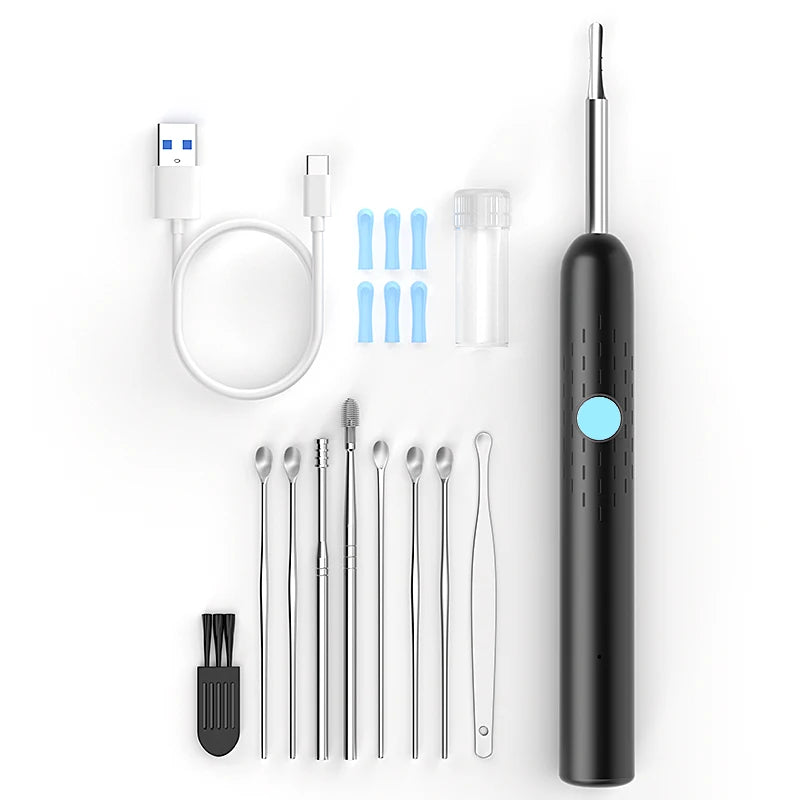 Otoscope Ear Sticks HD1080P 4.2MM Mini Camera