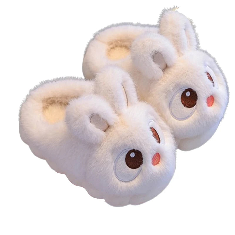 Kids Bunny Winter Slippers