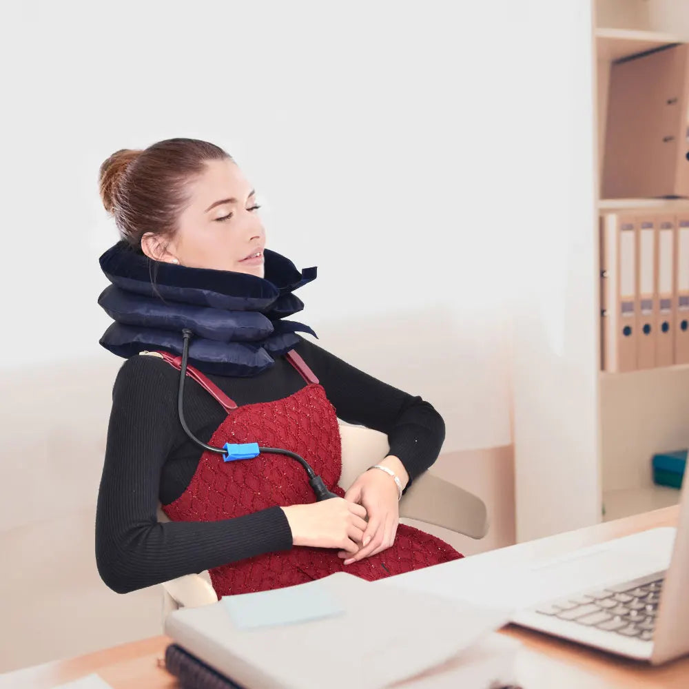 Inflatable Air Neck Traction Device