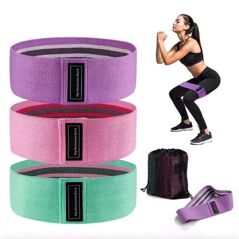 Anti-Slip Hip Resistance Bands for Fitness