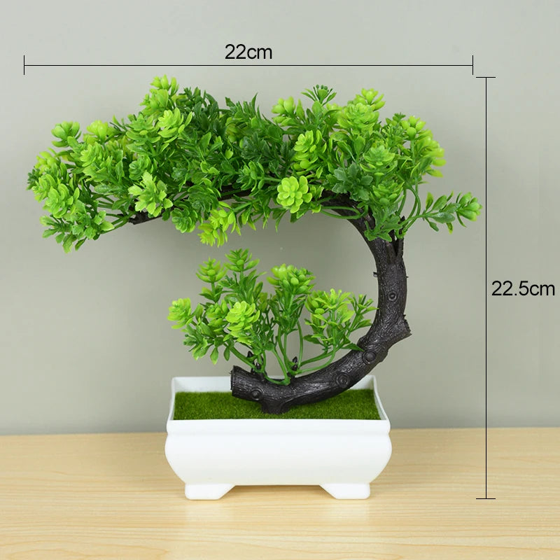 Bonsai Small Tree Pot Fake Plant