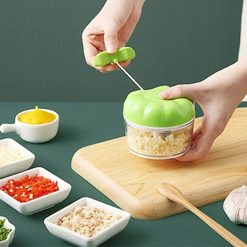 Portable Vegetable and Food Cutter Manual Garlic Puller