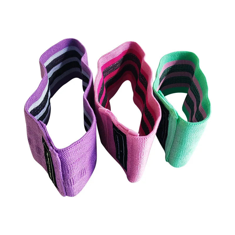 Anti-Slip Hip Resistance Bands for Fitness