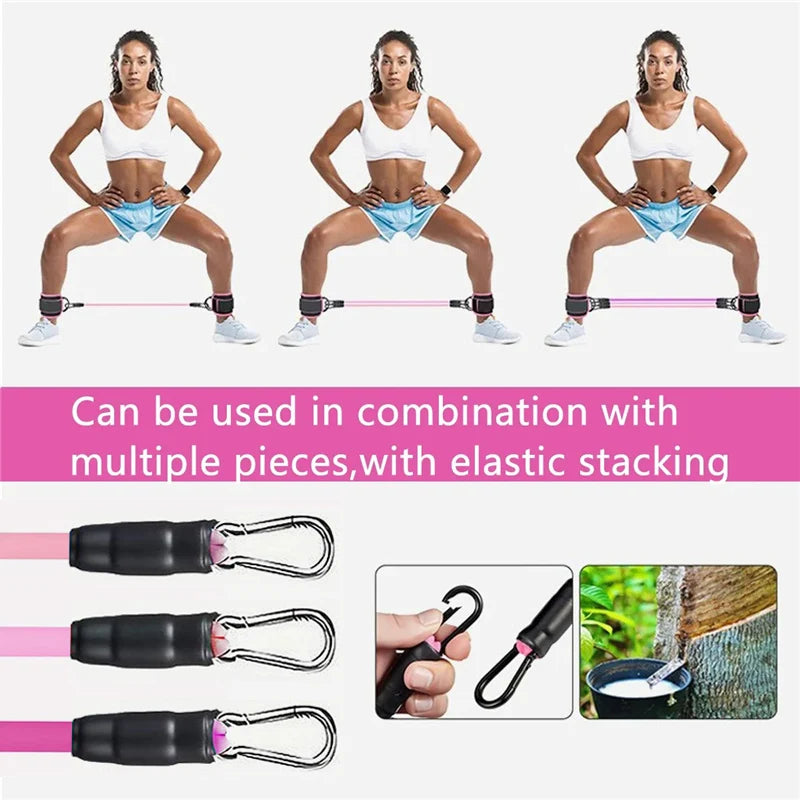 Fitness Workout Resistance Band Set