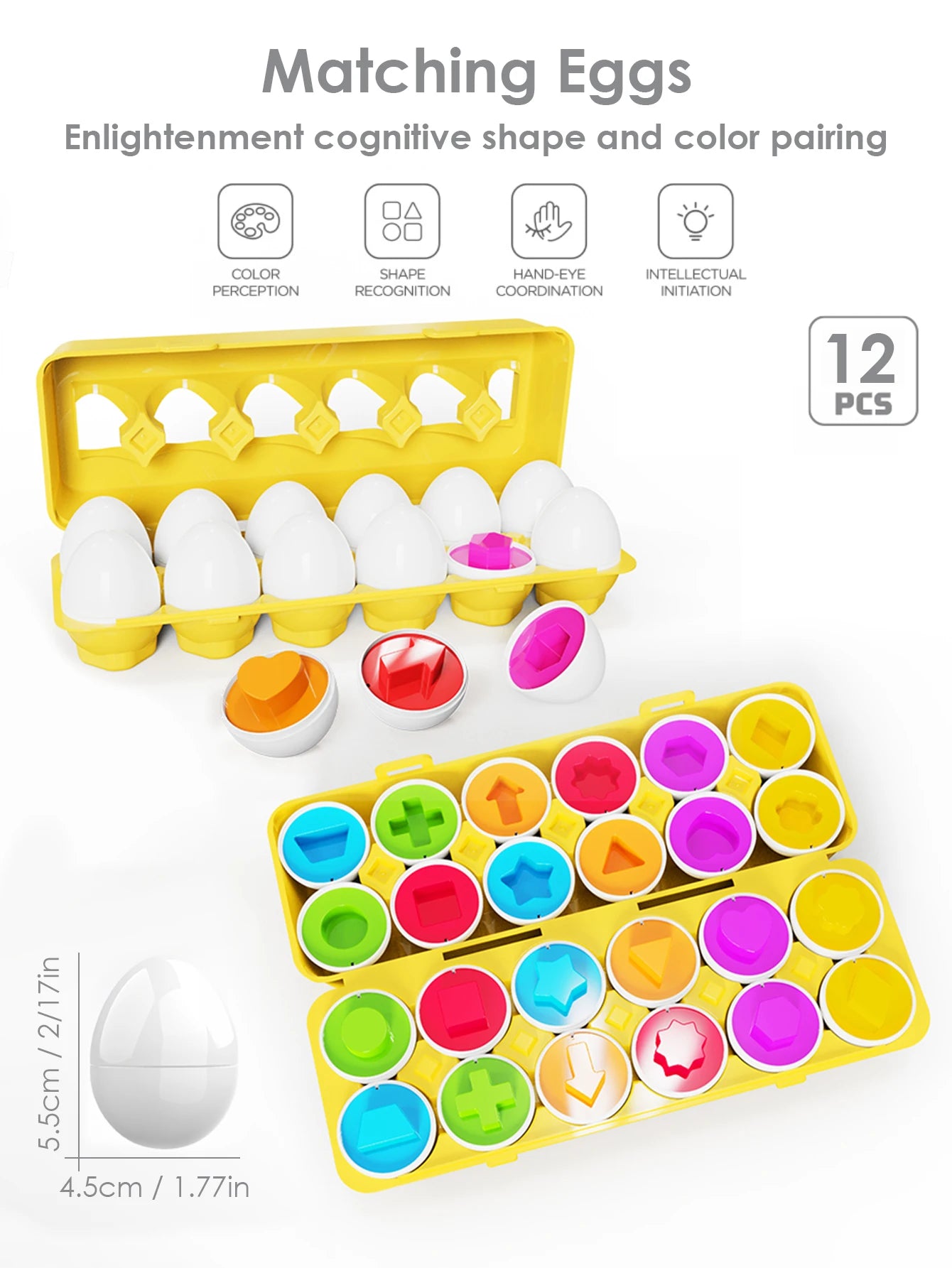 Children's Shape Egg Pairing Toy